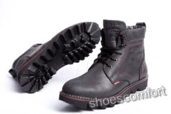 levis shoes vysokie chernye