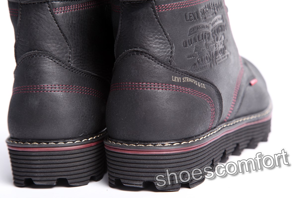 Levi's Shoes высокие черные 3 levis shoes vysokie chernye